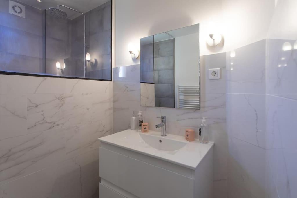 L1 Suite Auguste Valensin 10 Min A Pied Mer Clim&Wifi ニース エクステリア 写真