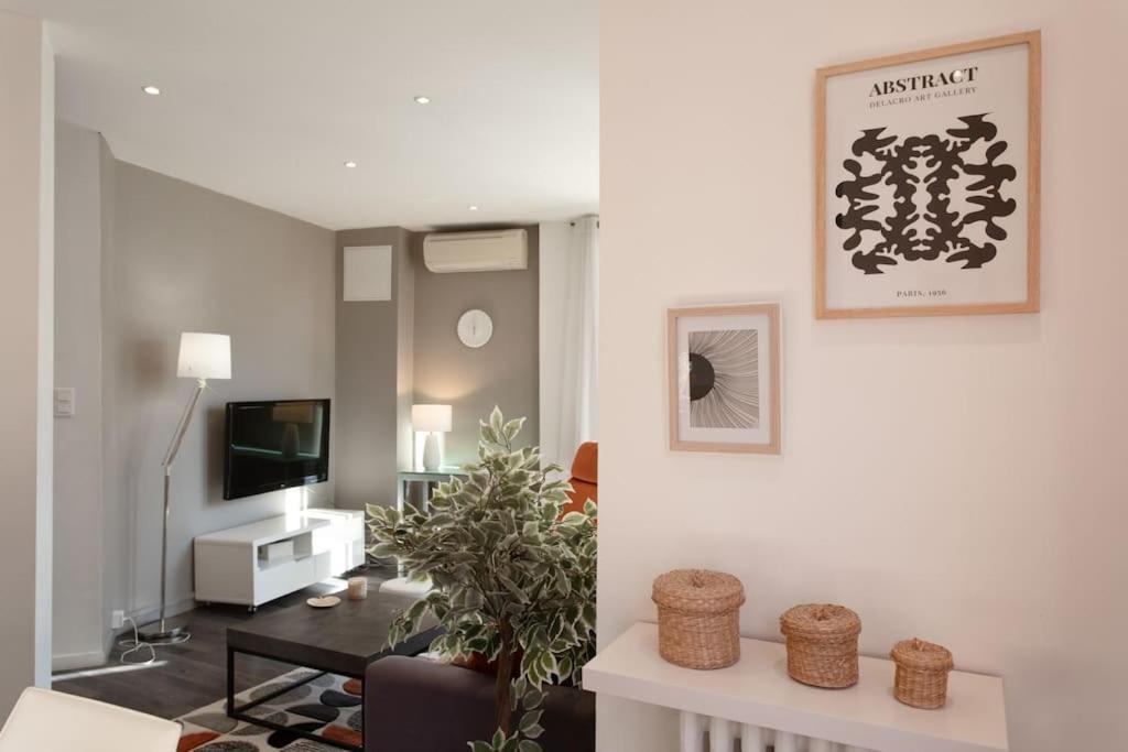 L1 Suite Auguste Valensin 10 Min A Pied Mer Clim&Wifi ニース エクステリア 写真