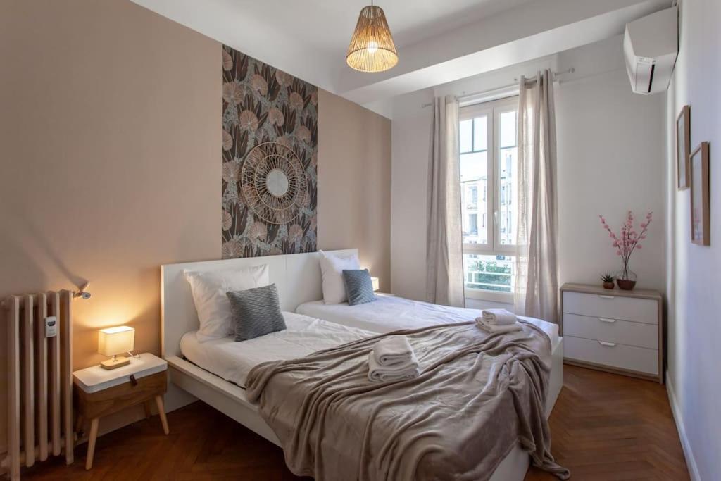L1 Suite Auguste Valensin 10 Min A Pied Mer Clim&Wifi ニース エクステリア 写真