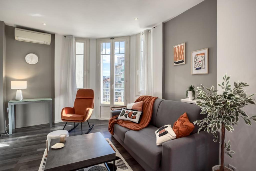 L1 Suite Auguste Valensin 10 Min A Pied Mer Clim&Wifi ニース エクステリア 写真